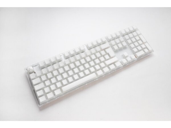 Ducky One 3 Full-size mekaniskt speltangentbord, Gateron Baby Kangaroo, vit