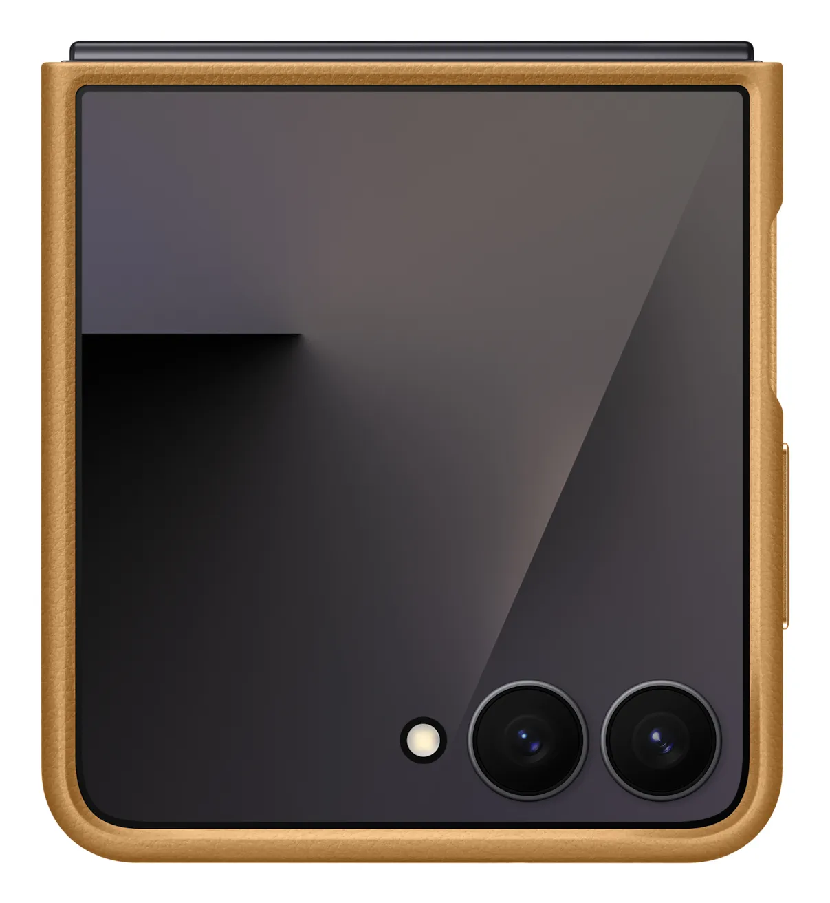 Samsung Galaxy Z Flip7 Kindsuit -suojakuori, Musta, Kameli