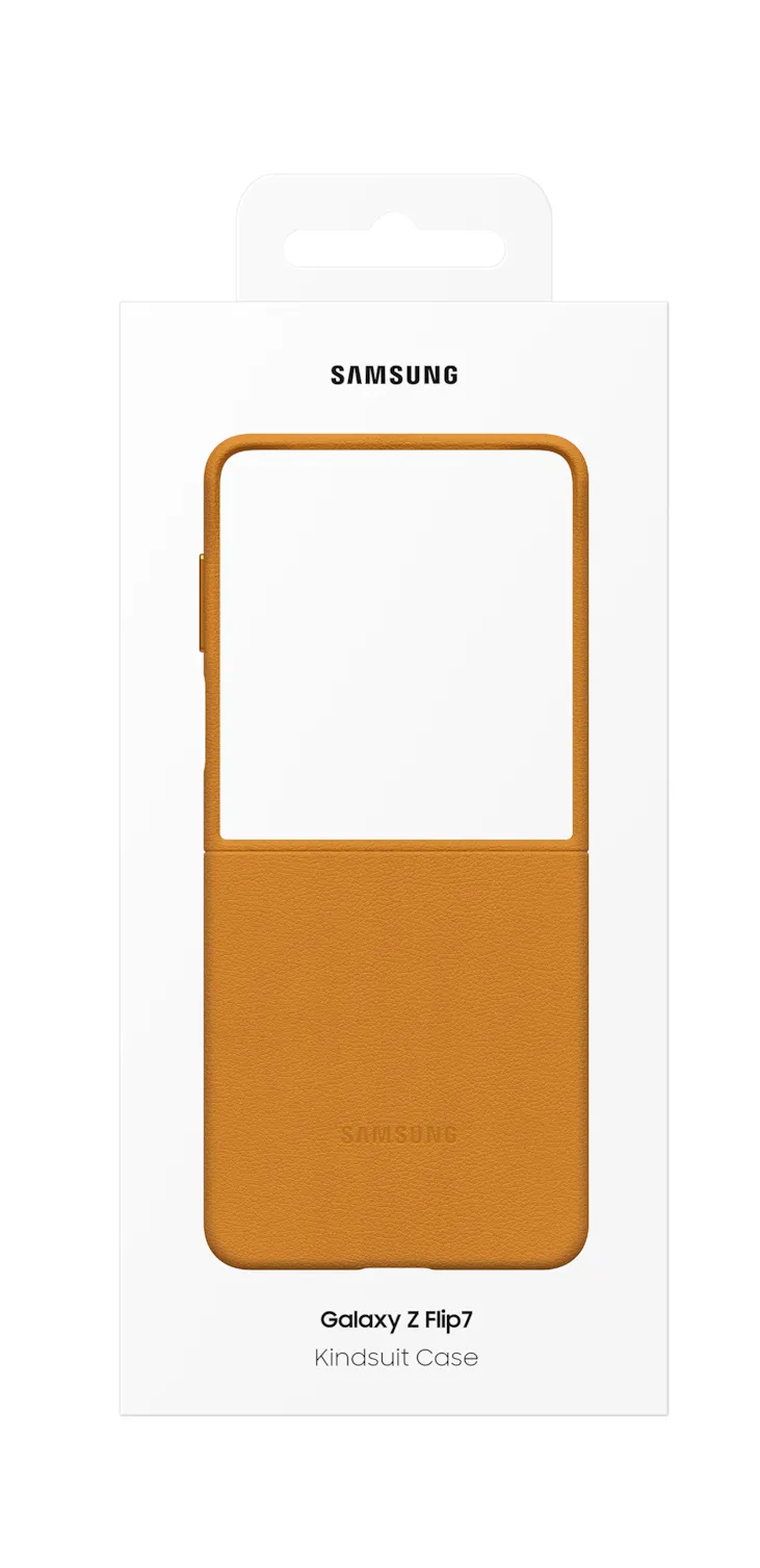 Samsung Galaxy Z Flip7 Kindsuit -suojakuori, Musta, Kameli