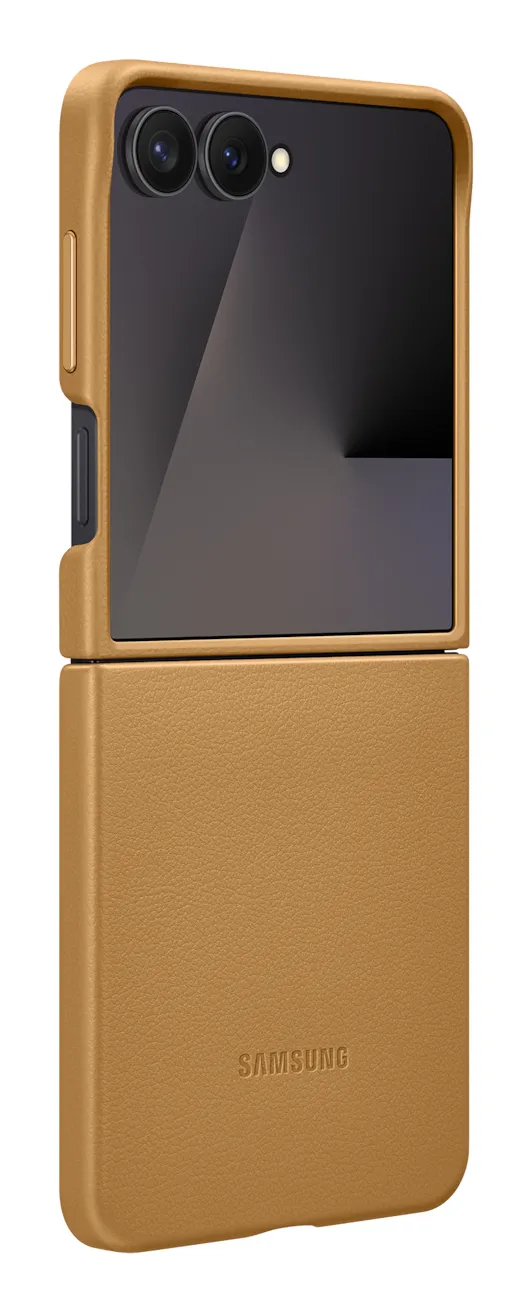Samsung Galaxy Z Flip7 Kindsuit -suojakuori, Musta, Kameli