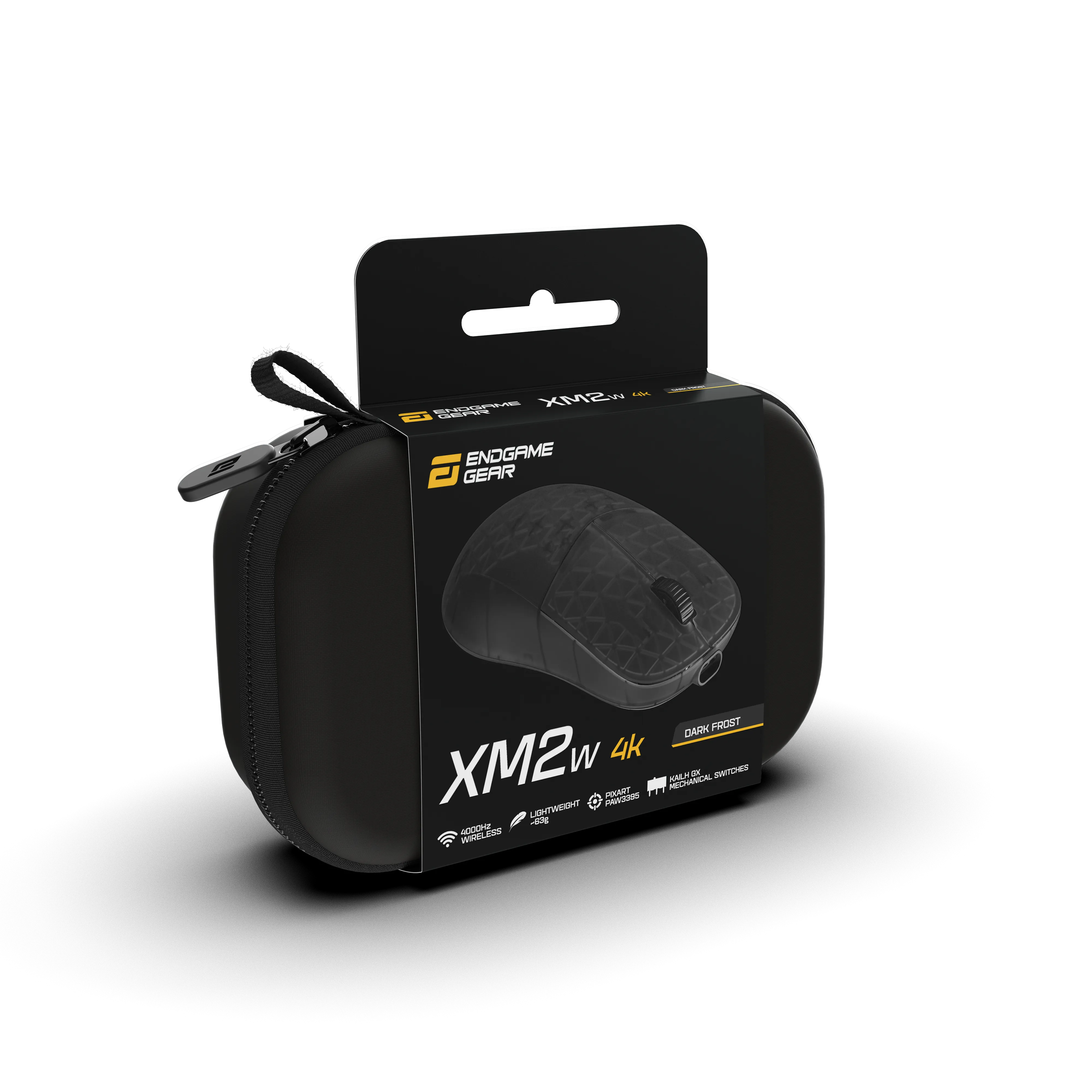 Endgame Gear XM2w 4k - wireless gaming mouse, dark frost