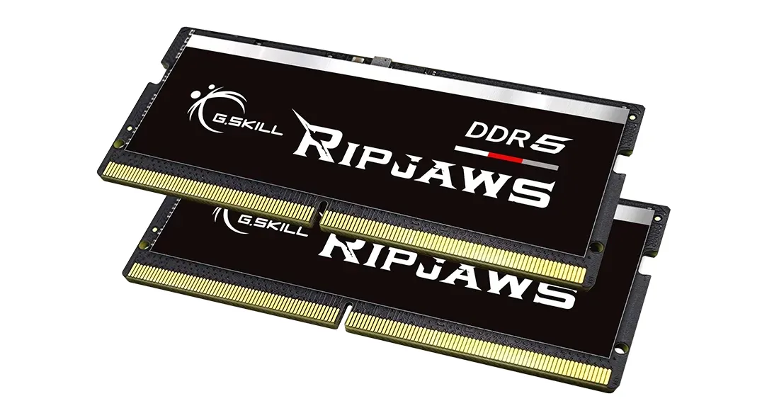 G.SKILL Ripjaws 32 GB (2 x 16 GB) DDR5 5600 MHz, CL46 minne (XMP)