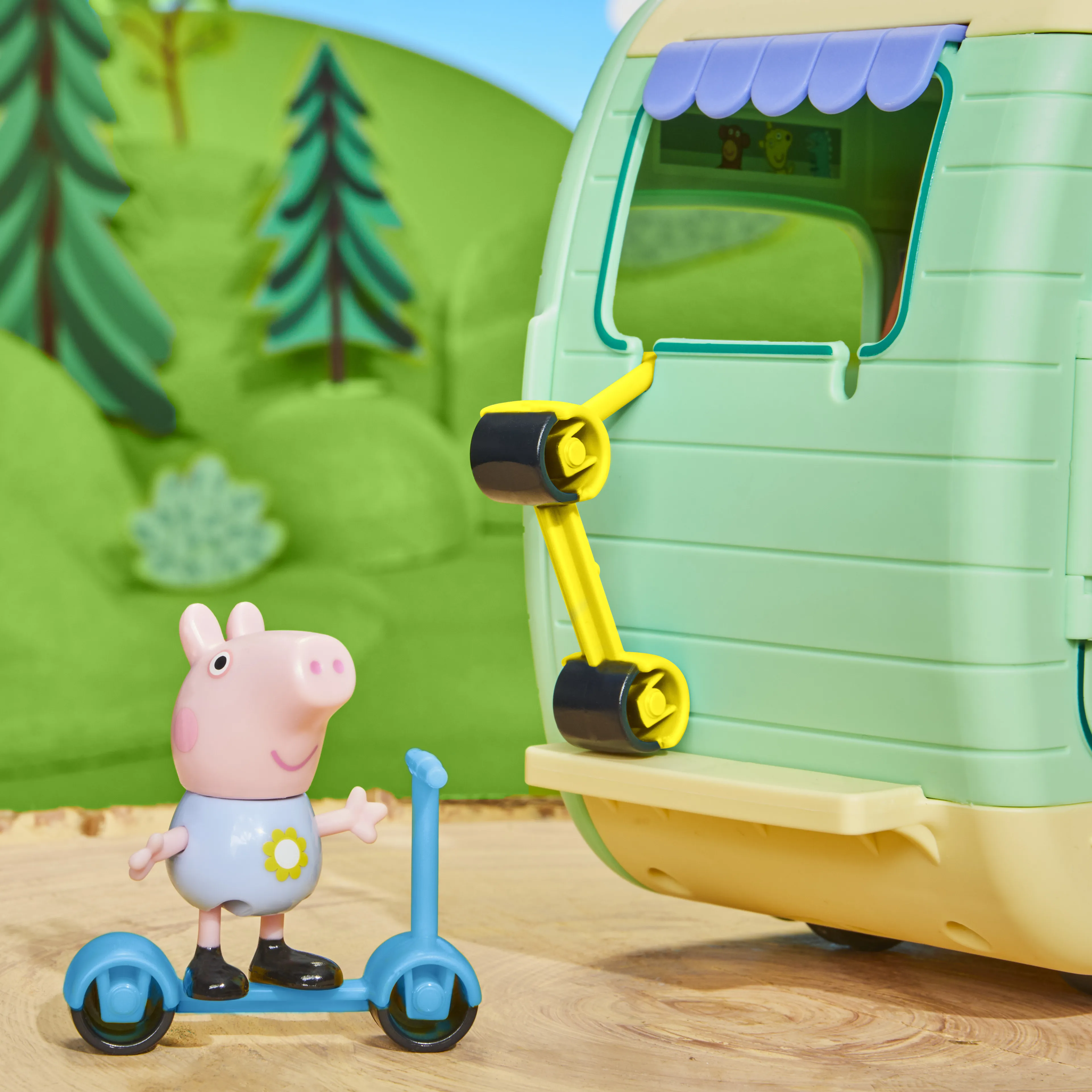 Hasbro Peppa Pig Peppa's caravan, toy figure