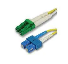 MicroConnect OS2 SC/UPC-LC/APC 15m Fiber Optic Cable, Yellow