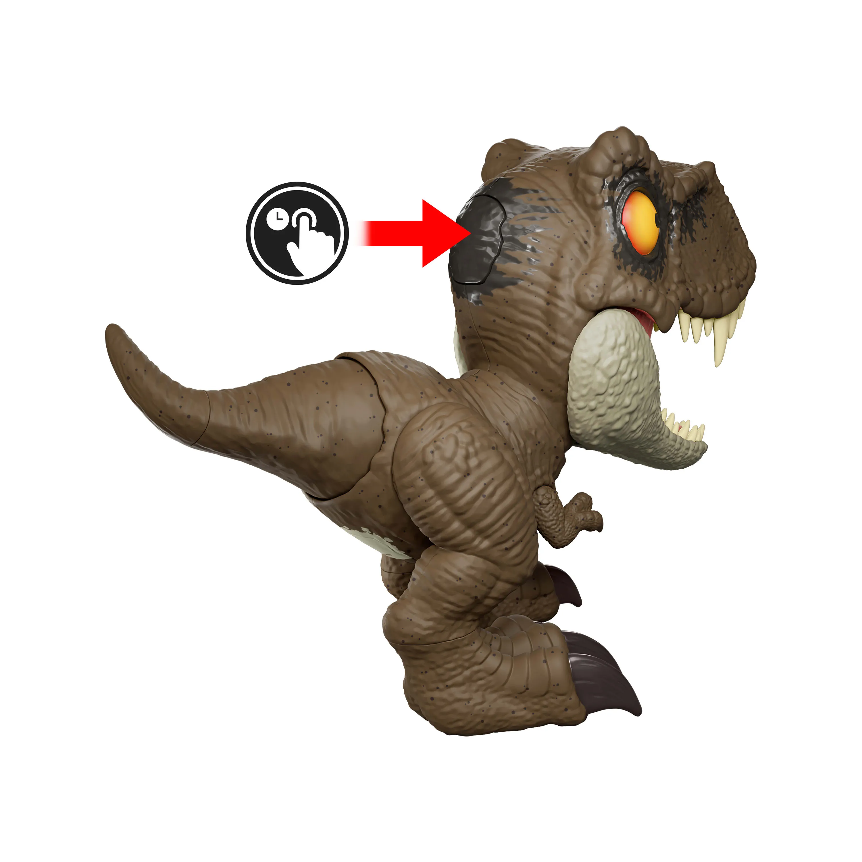 Mattel Jurassic World Roar Command Tyrannosaurus Rex, toy figure