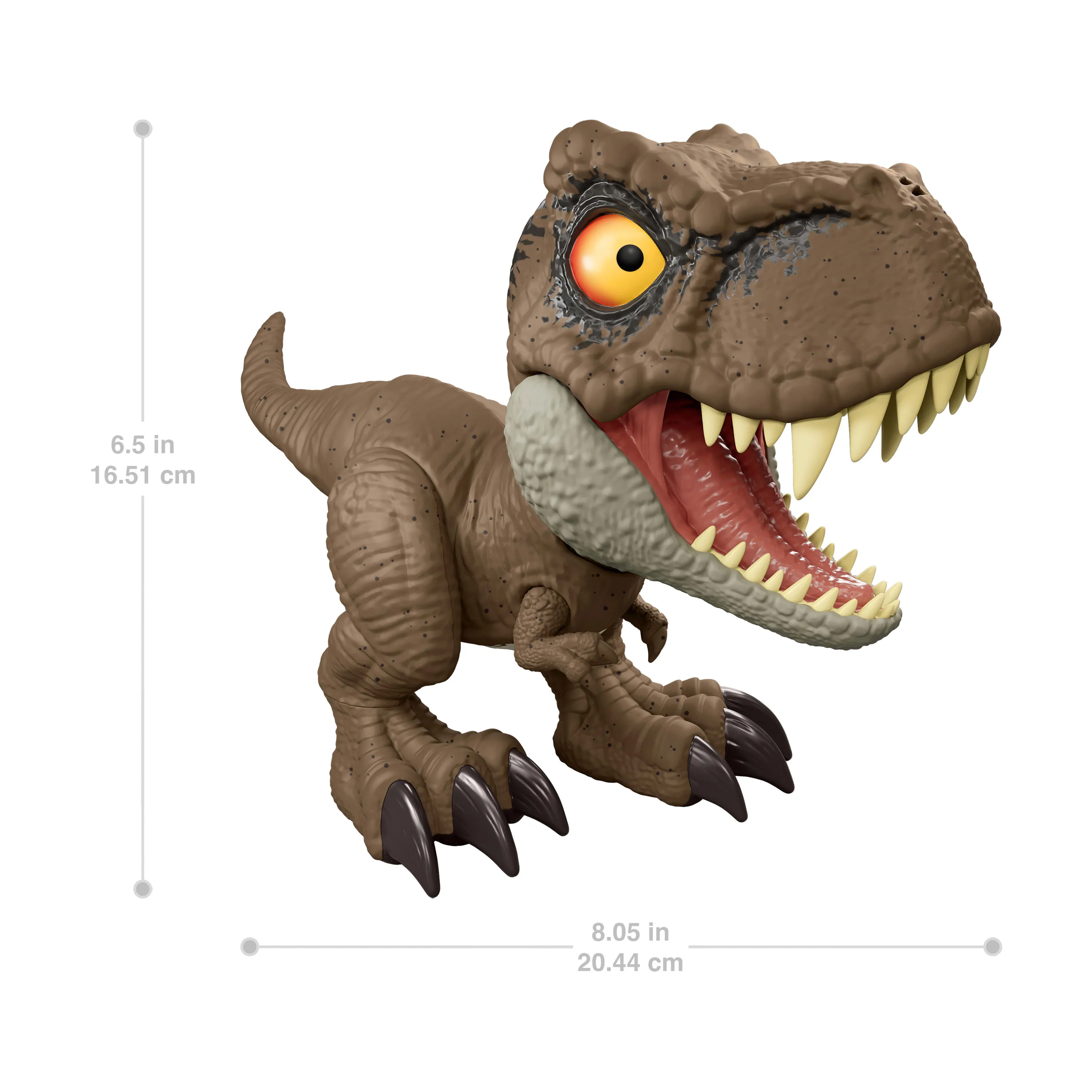 Mattel Jurassic World Roar Command Tyrannosaurus Rex, toy figure