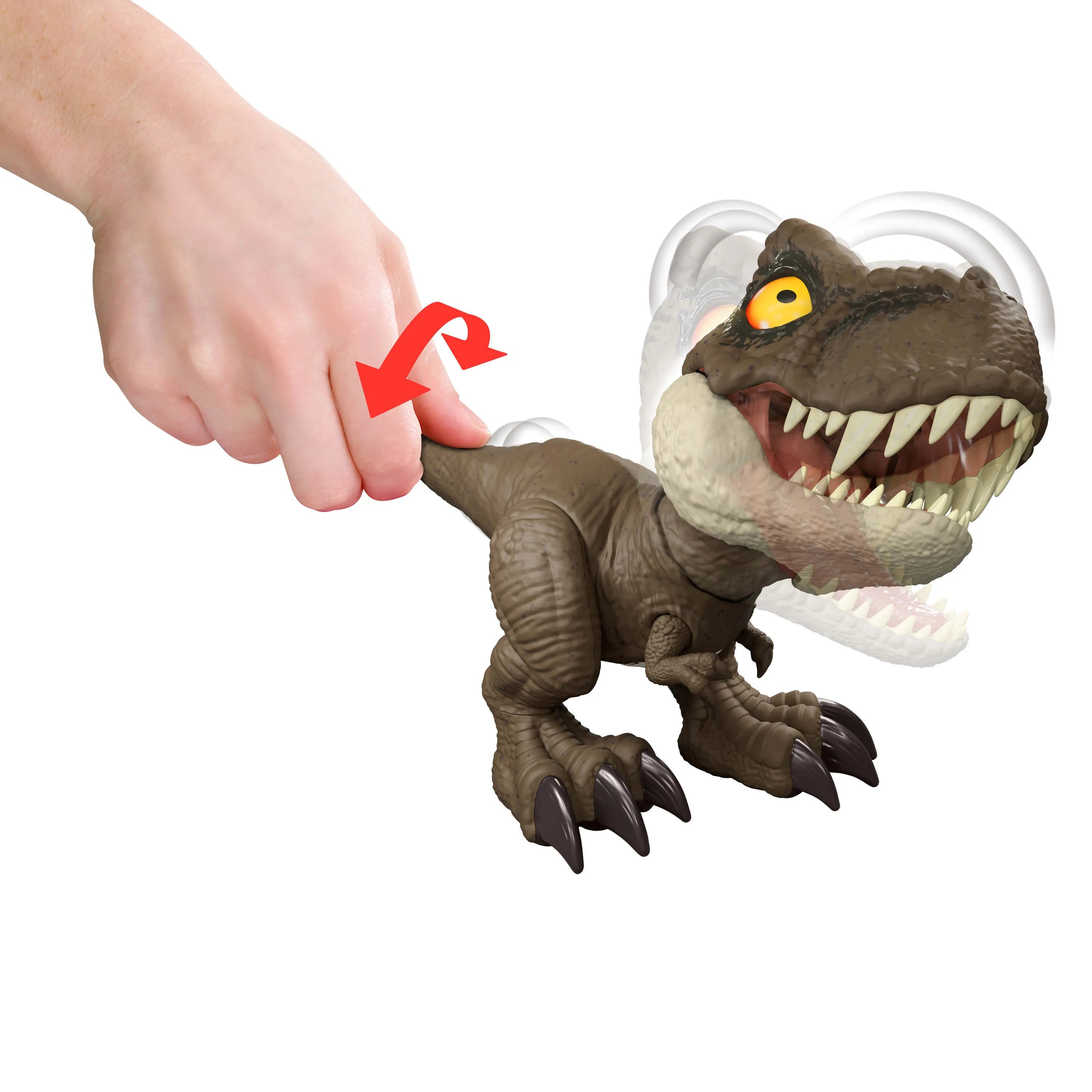 Mattel Jurassic World Roar Command Tyrannosaurus Rex, toy figure