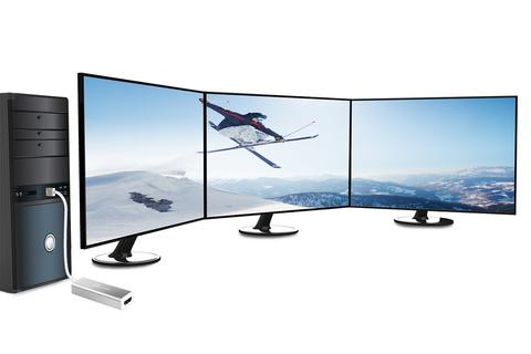 j5create USB 3.0 HDMI-Adapteriin, ohut, 1080P, alumiinia, valkoinen