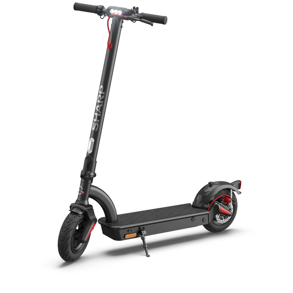 Sharp Kick Scooter with rear suspersion - Black
