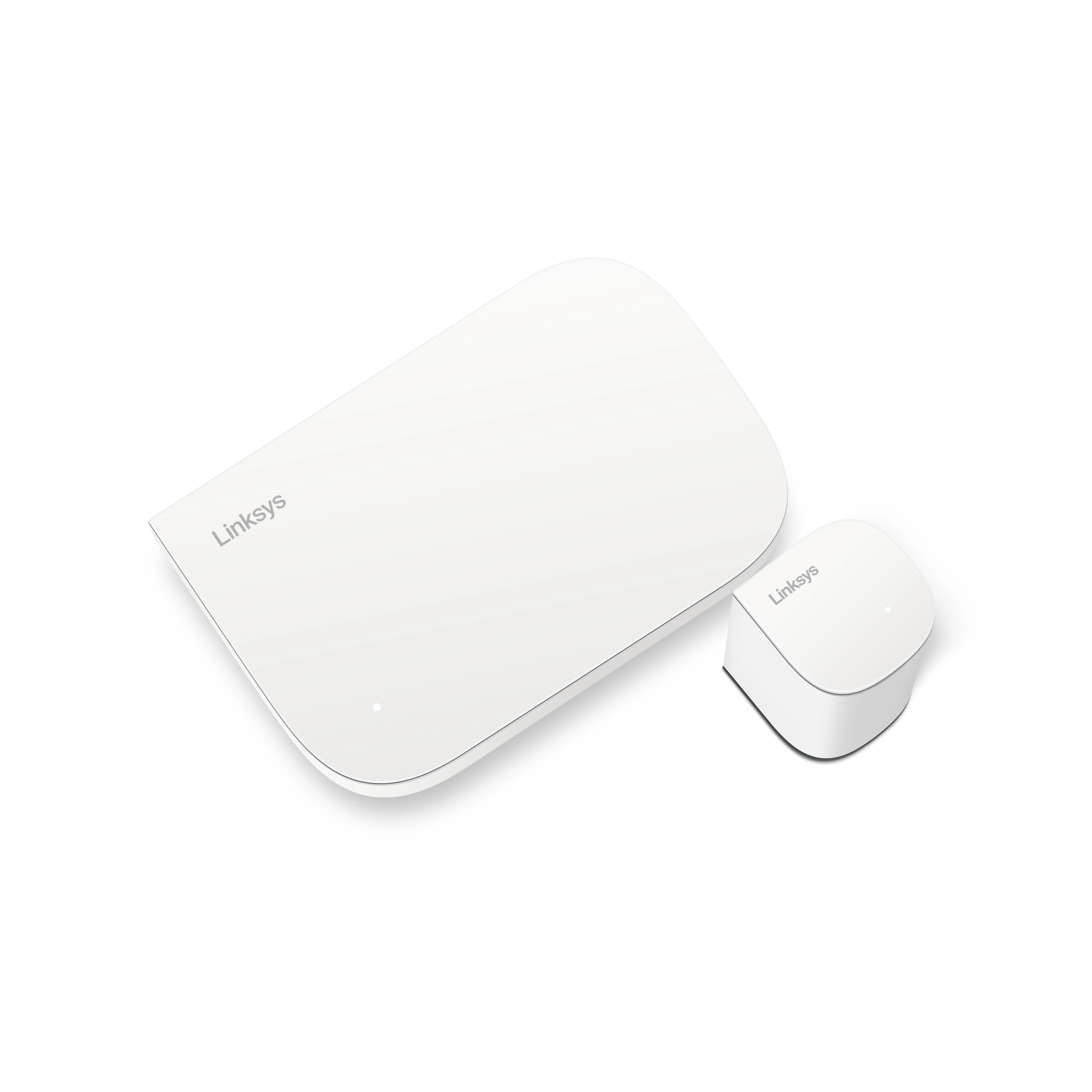 Linksys Velop Micro 6 LN1101 -mesh WiFi -j&auml;rjestelm&auml;, Wi-Fi 6, AX3000, Dual-band, 2 kpl, valkoinen
