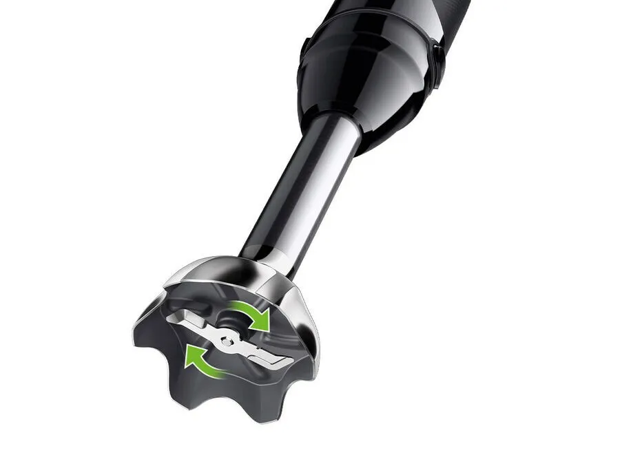 Braun MultiQuick 5 Pro MQ55001M 1000 W 0,6 l stavmixer, svart / silver