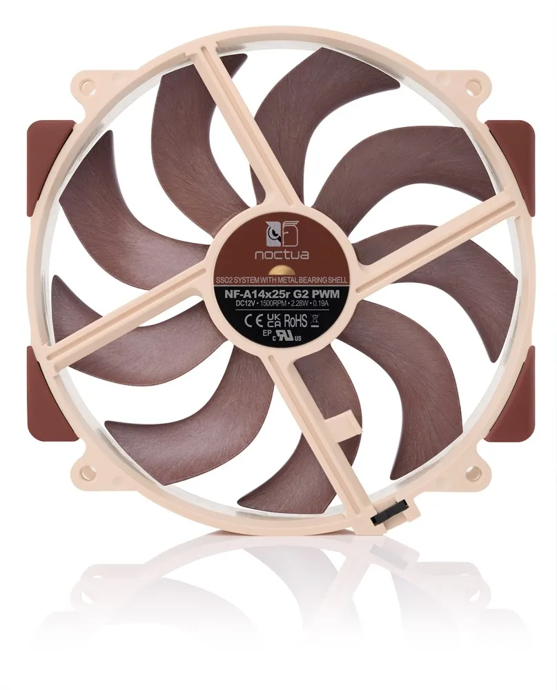 Noctua NF-A14X25R G2 PWM 140mm -kotelotuuletin