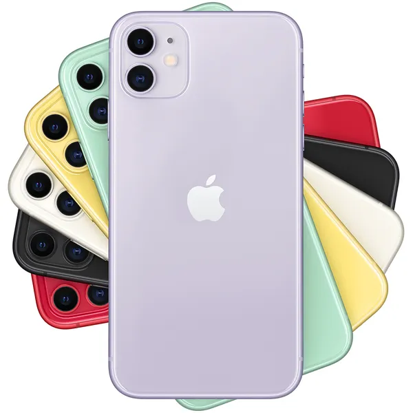 Kunnostettu iPhone 11 128 Gt -puhelin, Purppura (Erinomainen kunto)