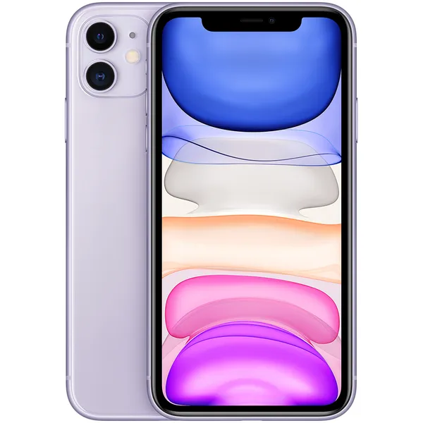 Kunnostettu iPhone 11 128 Gt -puhelin, Purppura (Erinomainen kunto)