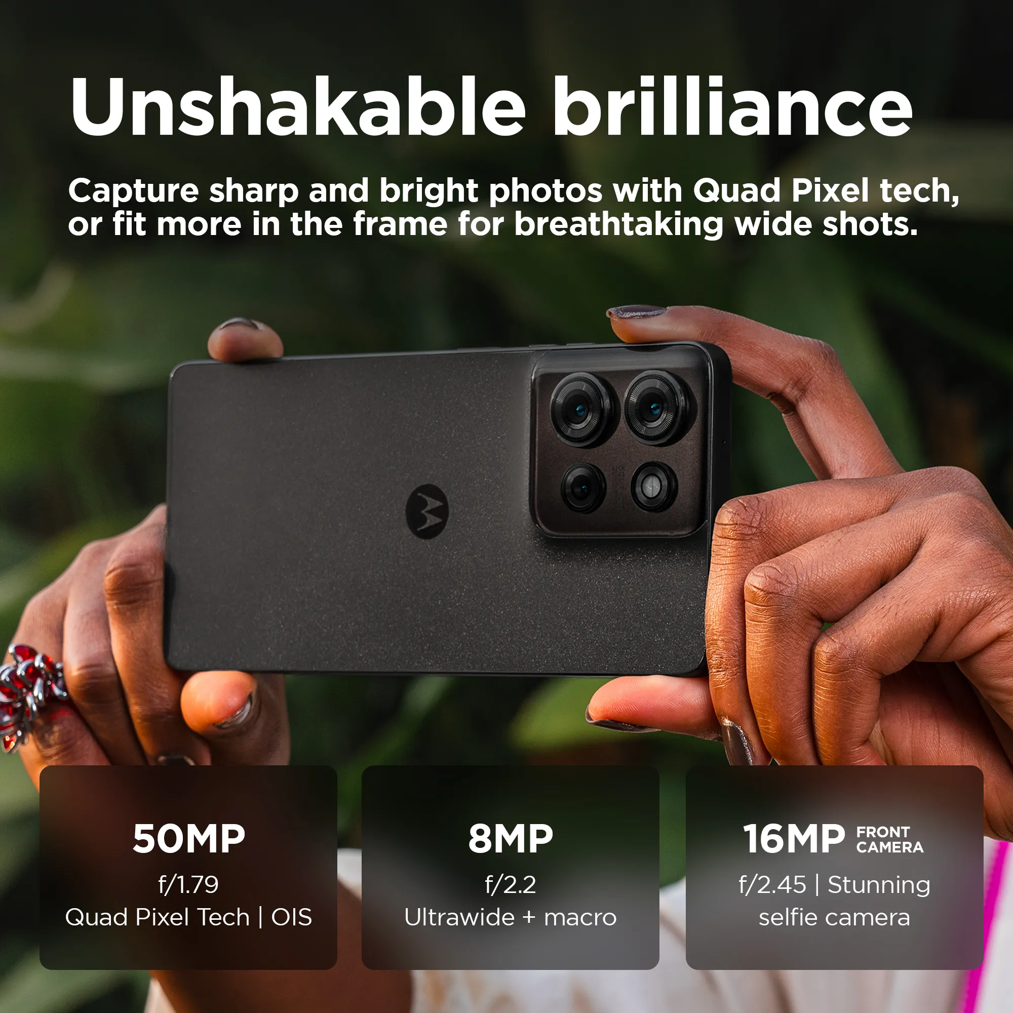 Motorola Moto G75 5G 8/256GB, Charcoal Grey