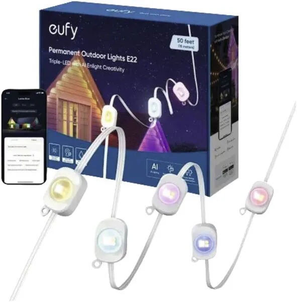 Anker Eufy Outdoor Light White/Clear