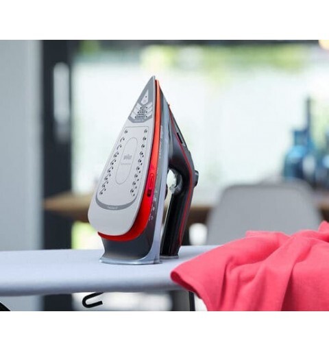 Braun FreeStyle 5 SI 5057 RD Steam Iron, 2700W, 0.3L, Black/Red
