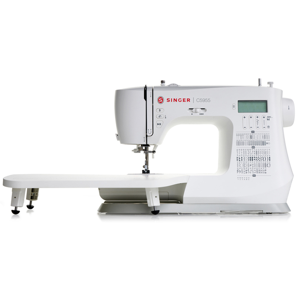 Singer C5955 -ompelukone, Valkoinen