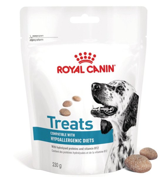Royal Canin Veterinary Hypoallergenic Treats, Adult, 230g