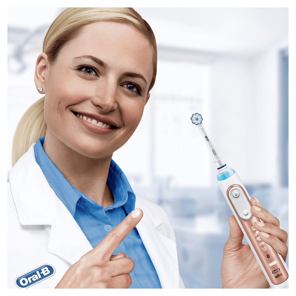 ORAL-B S&Auml;HK&Ouml;HAMMASHARJA GENIUS X 20900DUO SPECIAL EDITION. Liiketunnistimilla ja teko&auml;lyll&auml; varustettu Oral-B Genius X tunnistaa harjaustyylisi ja ohjaa harjaus