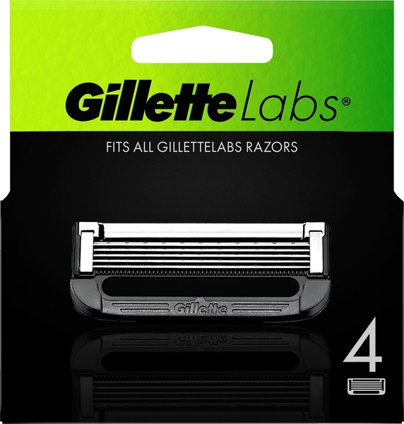 Gillette Labs 4 kpl ter&auml;pakkaus.