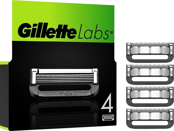 Gillette Labs 4 kpl ter&auml;pakkaus.