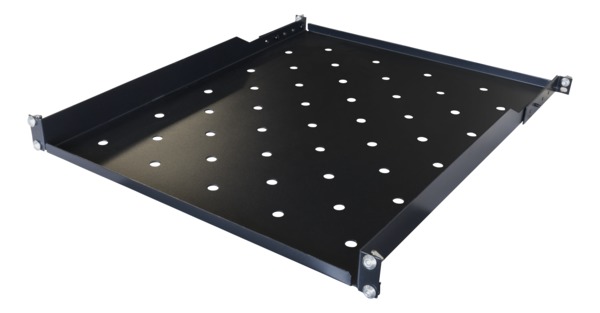 TOTEN, fast hylla f&ouml;r G-serien, 1U, 381mm djup, f&ouml;r 600mm och upp