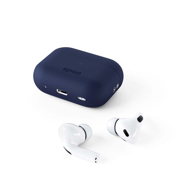Epico Silicone Cover, AirPods Pro (2nd Gen) - Case, Dark Blue