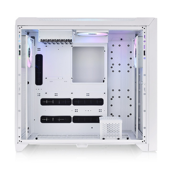 Thermaltake CTE C750 TG ARGB - Full-tornikotelo, ikkunalla, Valkoinen