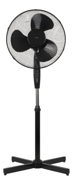 Nordic Home Culture attiatuuletin, 410 mm, kolme nopeusvaihtoehtoa, 50 W, kallistettava, musta