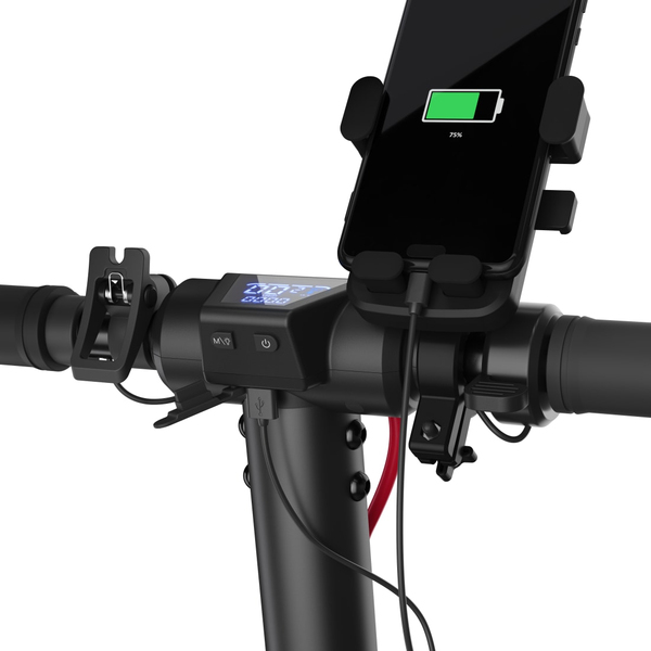 Sharp Kick Scooter with rear suspersion - Black