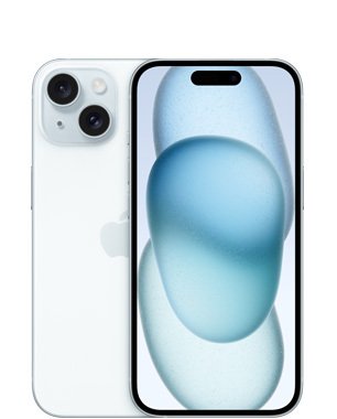 Kunnostettu iPhone 15 128 Gt, sininen (Hyv&auml; kunto)