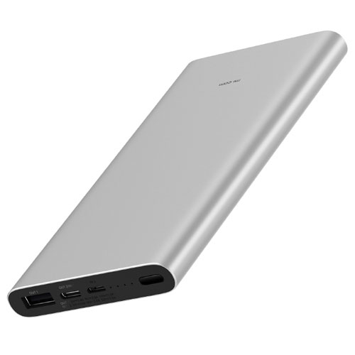 Xiaomi Mi 10000mAh Mi 18W Fast Charge Power Bank 3 Silver