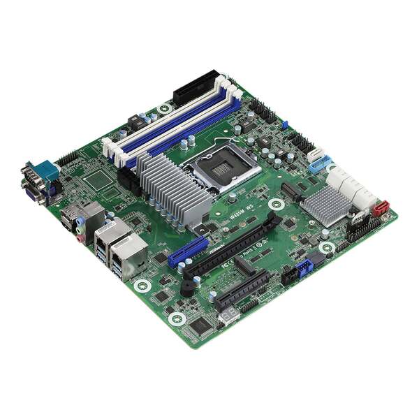 ASRock Rack W480M WS LGA 1200 mATX Motherboard