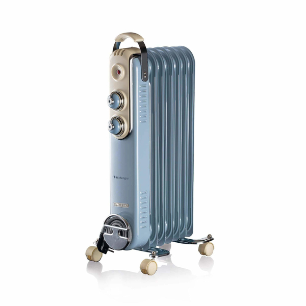 Ariete Vintage -&ouml;ljypatteri, sininen, 1500W