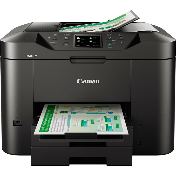 Canon MAXIFY MB2750 Duplex, LAN/Wi-Fi, A4 -v&auml;rimustesuihkutulostin