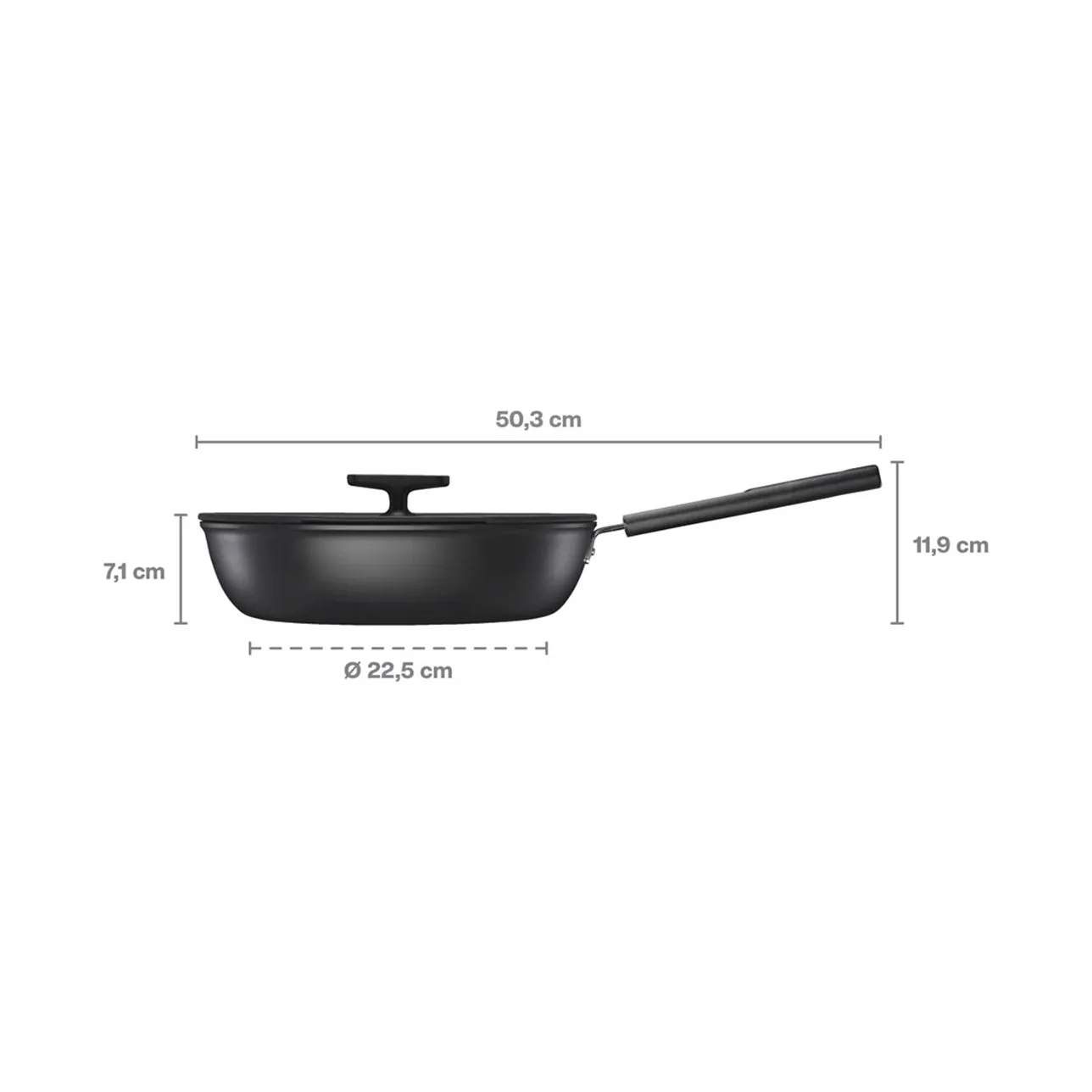 Fiskars Hard Face roasting tureen, 28 cm