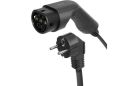 DELTACO e-Charge, cable Mode2, Schuko - type 2, 6-8A, 4+1,5M -sähköauton latauskaapeli