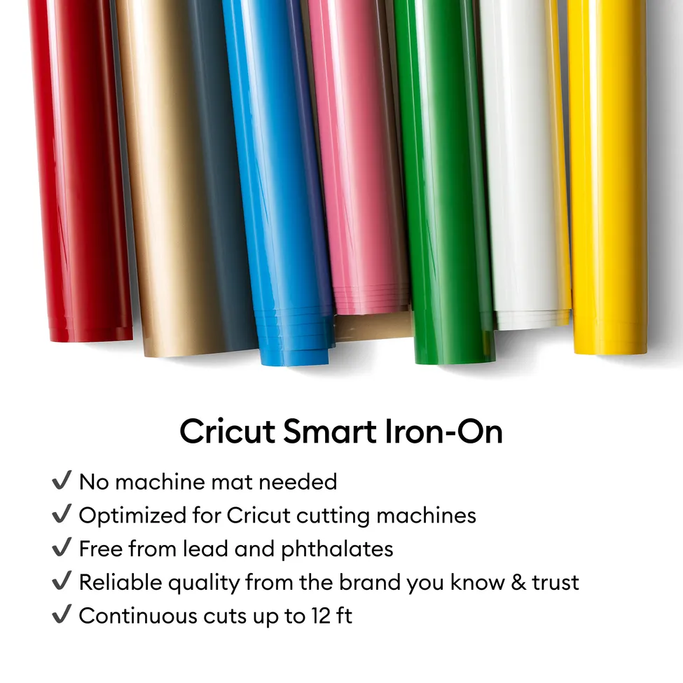 Cricut Smart Iron-on 33x273cm 1 sheet (White)