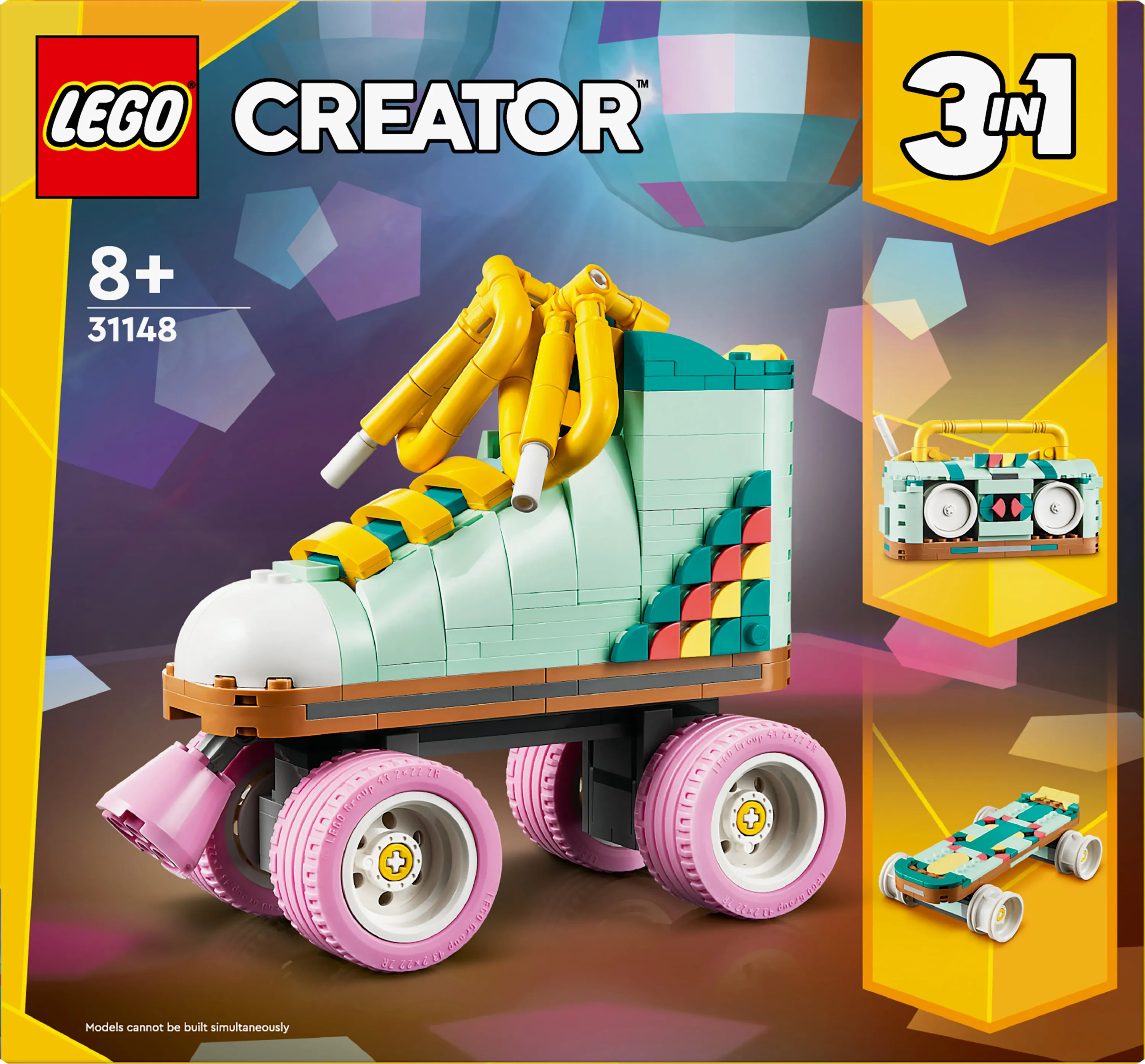 LEGO Creator Retro Roller Skates 31148
