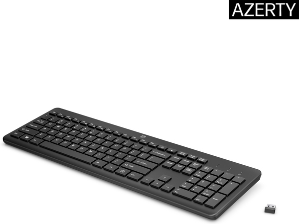 HP 230 Wireless Keyboard, Black - Nordic (Consumer)