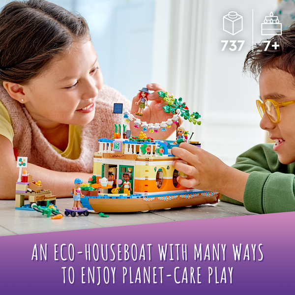 Lego Friends -Kanaalin asuntolaiva 41702