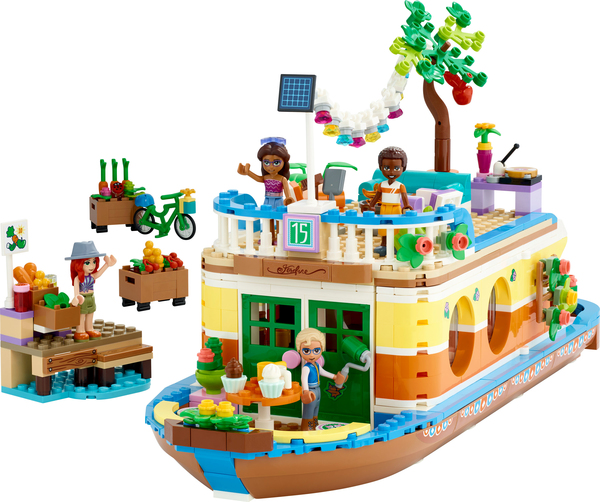 Lego Friends -Kanaalin asuntolaiva 41702