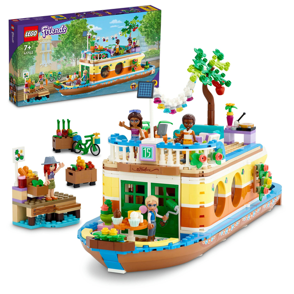 Lego Friends -Kanaalin asuntolaiva 41702