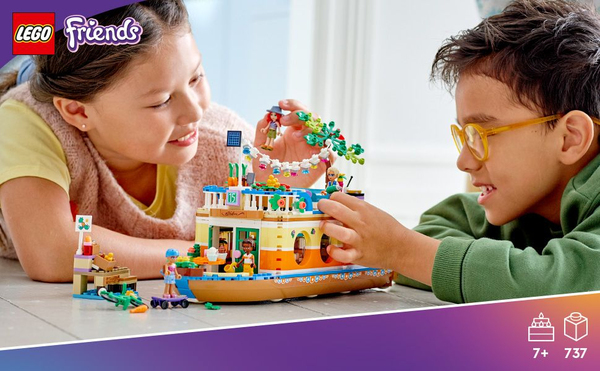 Lego Friends -Kanaalin asuntolaiva 41702