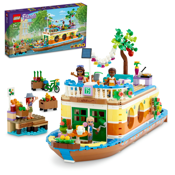 Lego Friends -Kanaalin asuntolaiva 41702