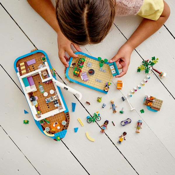 Lego Friends -Kanaalin asuntolaiva 41702
