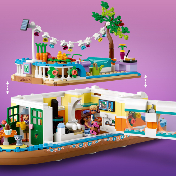 Lego Friends -Kanaalin asuntolaiva 41702