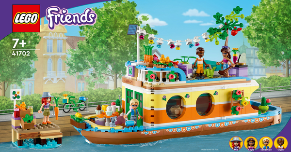 Lego Friends -Kanaalin asuntolaiva 41702