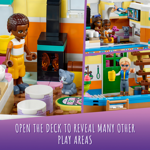 Lego Friends -Kanaalin asuntolaiva 41702